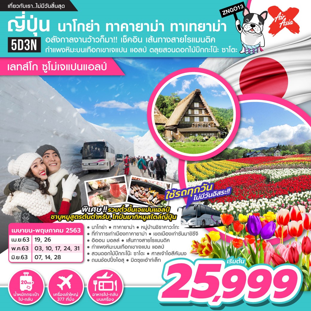 หิมะโปรยเหนือวัดทอง “คิงกะกุจิ” เปล่งประกายรับเหมันต์(ชมคลิป)